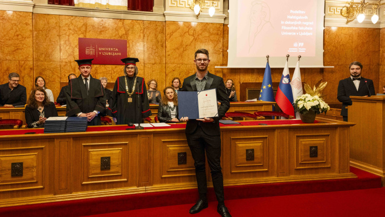 Prejemnik Nahtigalove nagrade Luka Zaletelj